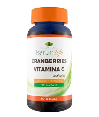 Cranberries + Vitamina C 500 Mg X 90 Capsulas Karünlife